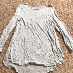 Long sleeve side slit Old Navy top